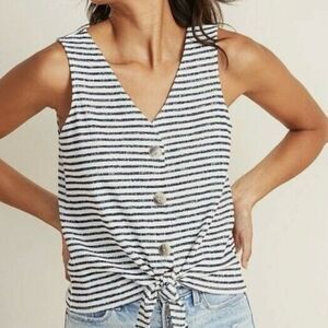 ❤️Old Navy Cropped Tie Hem Sleeveless Top